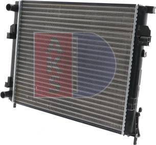 AKS Dasis 180052N - Radiator, engine cooling autospares.lv