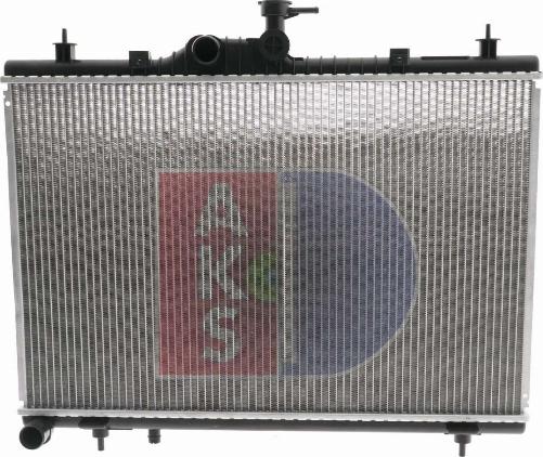 AKS Dasis 180006N - Radiator, engine cooling autospares.lv