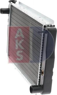 AKS Dasis 180010N - Radiator, engine cooling autospares.lv