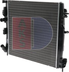 AKS Dasis 180011N - Radiator, engine cooling autospares.lv