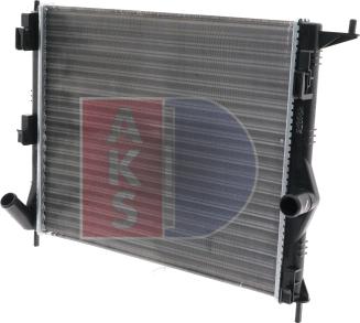 AKS Dasis 180079N - Radiator, engine cooling autospares.lv