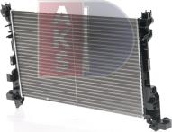 AKS Dasis 180108N - Radiator, engine cooling autospares.lv