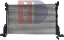 AKS Dasis 180108N - Radiator, engine cooling autospares.lv