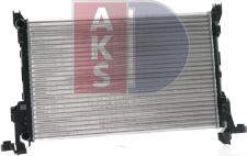 AKS Dasis 180108N - Radiator, engine cooling autospares.lv