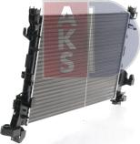 AKS Dasis 180108N - Radiator, engine cooling autospares.lv