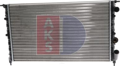 AKS Dasis 180840N - Radiator, engine cooling autospares.lv