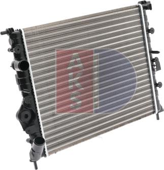 AKS Dasis 180200N - Radiator, engine cooling autospares.lv