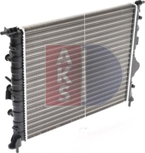 AKS Dasis 180200N - Radiator, engine cooling autospares.lv