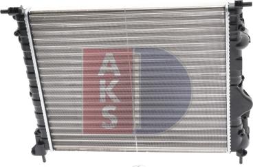 AKS Dasis 180200N - Radiator, engine cooling autospares.lv