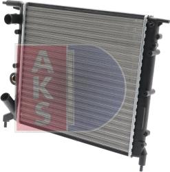 AKS Dasis 180790N - Radiator, engine cooling autospares.lv