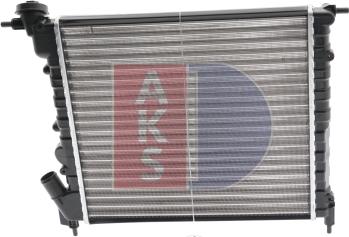 AKS Dasis 180740N - Radiator, engine cooling autospares.lv