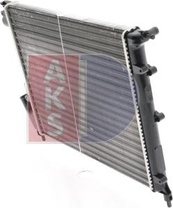 AKS Dasis 180770N - Radiator, engine cooling autospares.lv