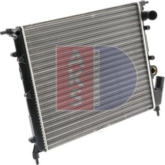 AKS Dasis 180770N - Radiator, engine cooling autospares.lv