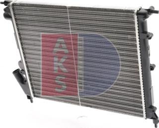 AKS Dasis 180770N - Radiator, engine cooling autospares.lv