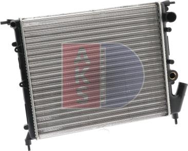 AKS Dasis 180770N - Radiator, engine cooling autospares.lv