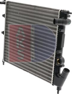 AKS Dasis 180770N - Radiator, engine cooling autospares.lv