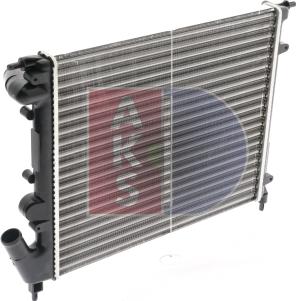 AKS Dasis 180770N - Radiator, engine cooling autospares.lv