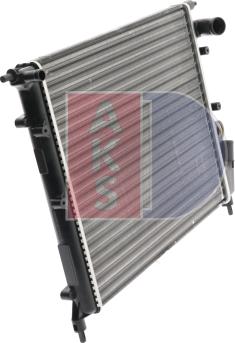 AKS Dasis 180770N - Radiator, engine cooling autospares.lv