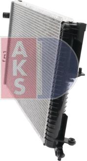 AKS Dasis 181450N - Radiator, engine cooling autospares.lv