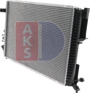 AKS Dasis 181450N - Radiator, engine cooling autospares.lv