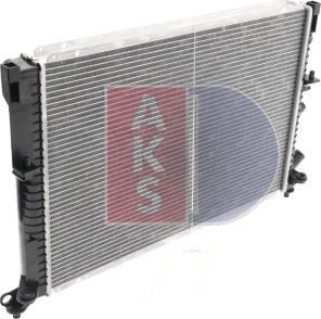 AKS Dasis 181450N - Radiator, engine cooling autospares.lv