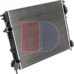 AKS Dasis 181670N - Radiator, engine cooling autospares.lv