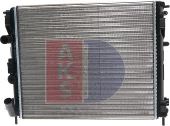 AKS Dasis 181670N - Radiator, engine cooling autospares.lv