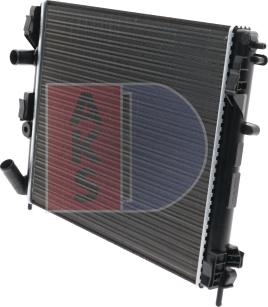 AKS Dasis 181670N - Radiator, engine cooling autospares.lv