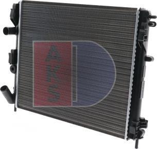 AKS Dasis 181670N - Radiator, engine cooling autospares.lv