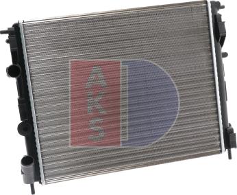 AKS Dasis 181670N - Radiator, engine cooling autospares.lv