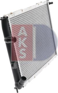 AKS Dasis 181800N - Radiator, engine cooling autospares.lv