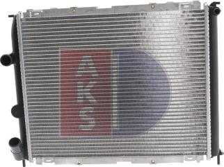 AKS Dasis 181800N - Radiator, engine cooling autospares.lv