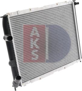 AKS Dasis 181800N - Radiator, engine cooling autospares.lv