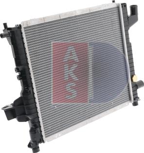 AKS Dasis 181390N - Radiator, engine cooling autospares.lv