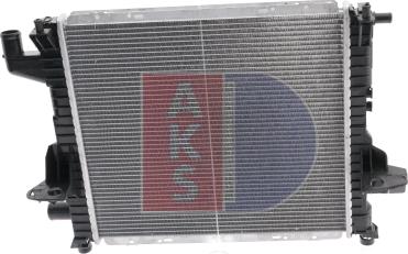 AKS Dasis 181390N - Radiator, engine cooling autospares.lv