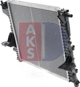 AKS Dasis 181390N - Radiator, engine cooling autospares.lv