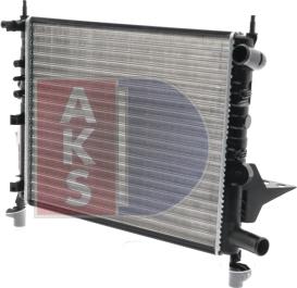 AKS Dasis 181330N - Radiator, engine cooling autospares.lv