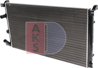 AKS Dasis 181750N - Radiator, engine cooling autospares.lv