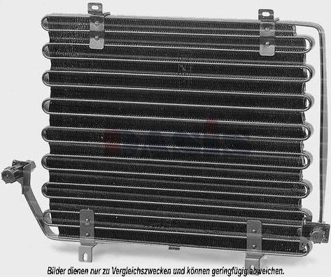 AKS Dasis 182030N - Condenser, air conditioning autospares.lv