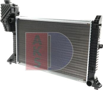 AKS Dasis 134950N - Radiator, engine cooling autospares.lv