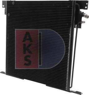 AKS Dasis 134910N - Condenser, air conditioning autospares.lv