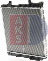 AKS Dasis 134180N - Radiator, engine cooling autospares.lv