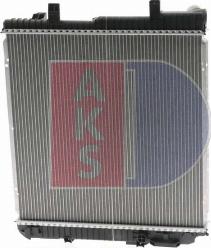 AKS Dasis 134180N - Radiator, engine cooling autospares.lv