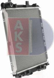 AKS Dasis 134180N - Radiator, engine cooling autospares.lv