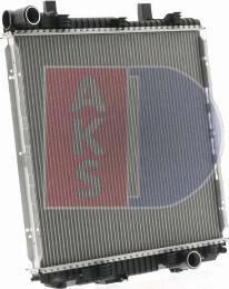 AKS Dasis 134180N - Radiator, engine cooling autospares.lv