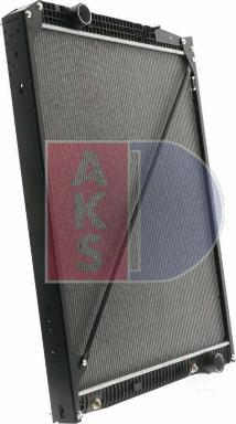 AKS Dasis 134300N - Radiator, engine cooling autospares.lv