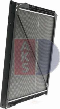 AKS Dasis 134300N - Radiator, engine cooling autospares.lv