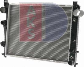 AKS Dasis 135270N - Radiator, engine cooling autospares.lv