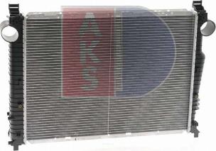 AKS Dasis 135270N - Radiator, engine cooling autospares.lv