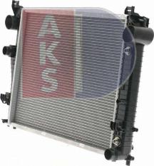 AKS Dasis 135270N - Radiator, engine cooling autospares.lv